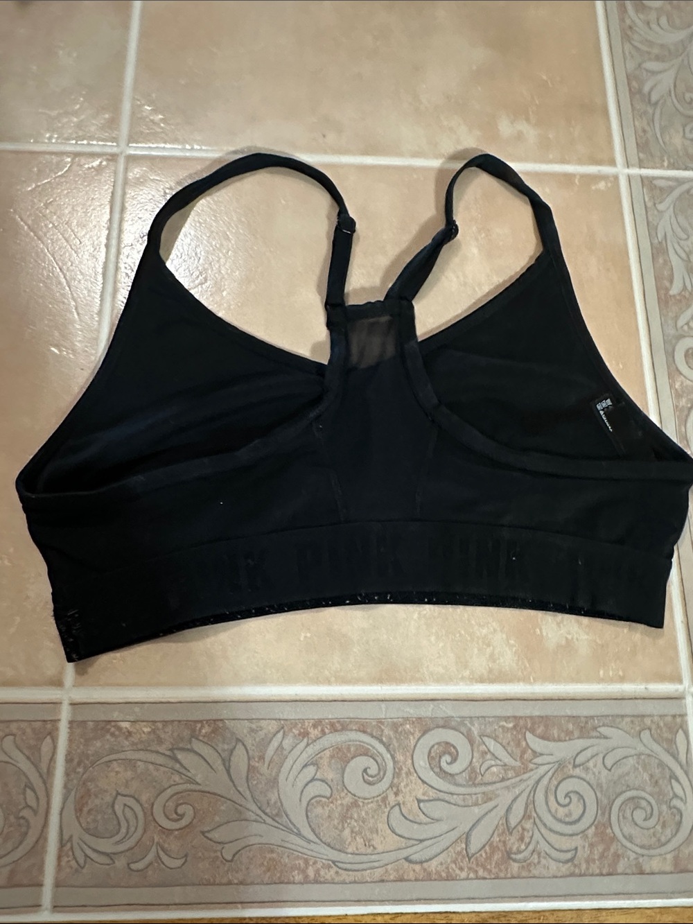 3 VS PINK Black Logo Bralettes - Picture 7 of 12